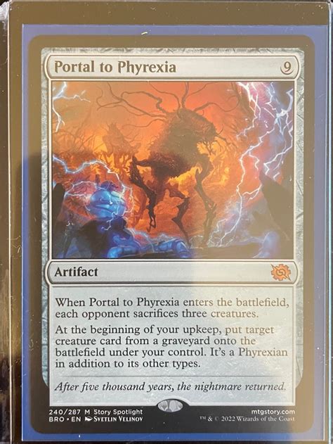 Phyrexia magic full set